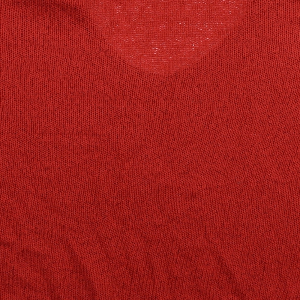 ASOS Womens Red Pullover Jumper Size 12