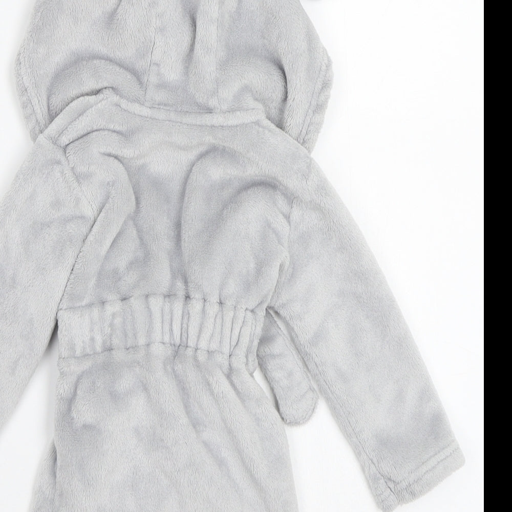 George Girls Grey Babydoll Gown Size 9-12 Months