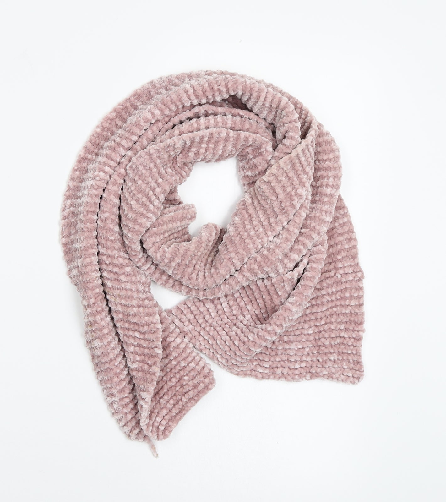 Preworn Womens Pink Scarf