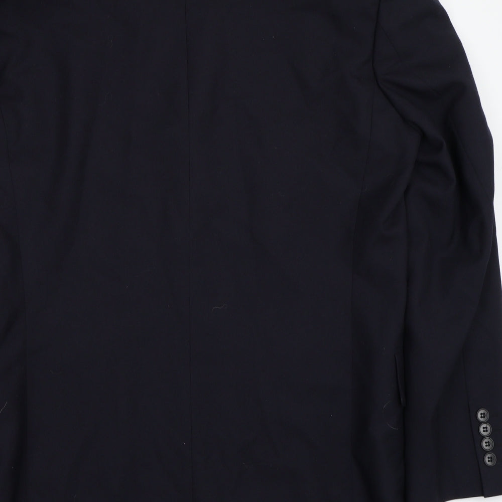 Lorunser Mens Blue Jacket Suit Jacket