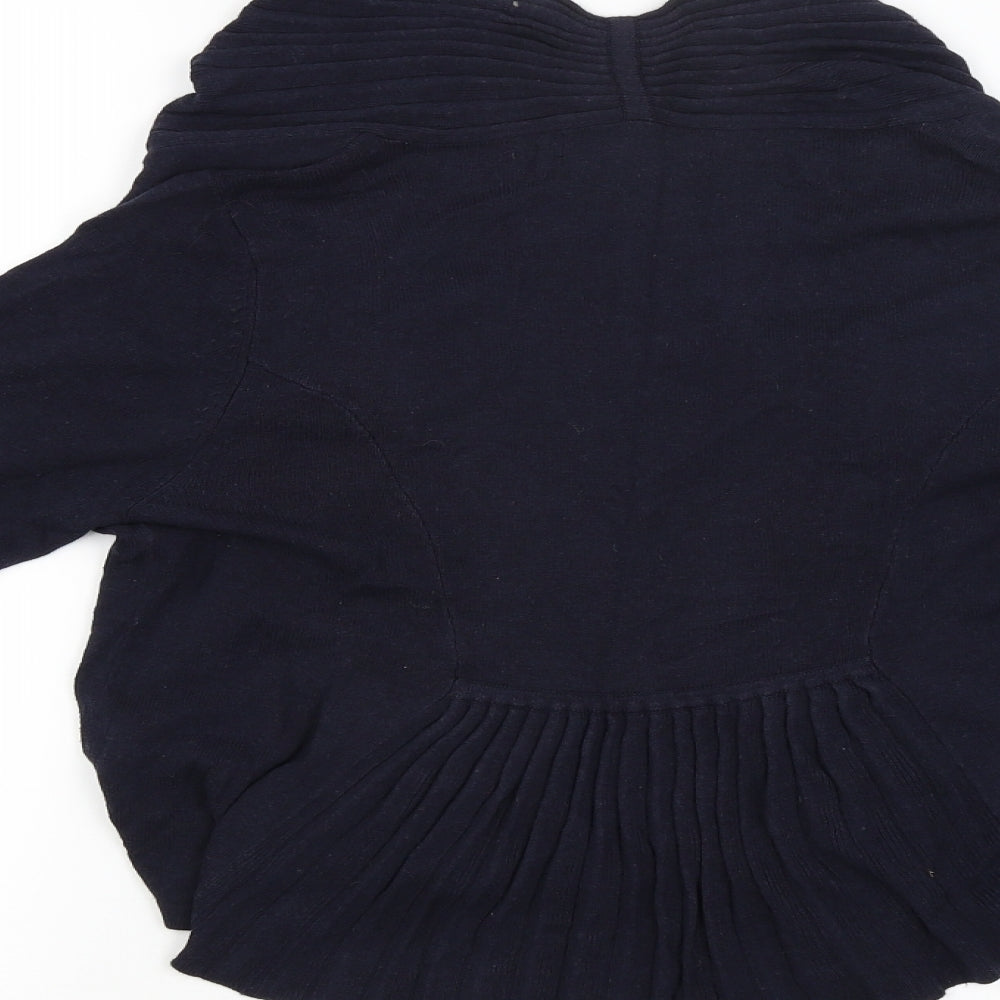 George Womens Blue Cape Jumper Size 10