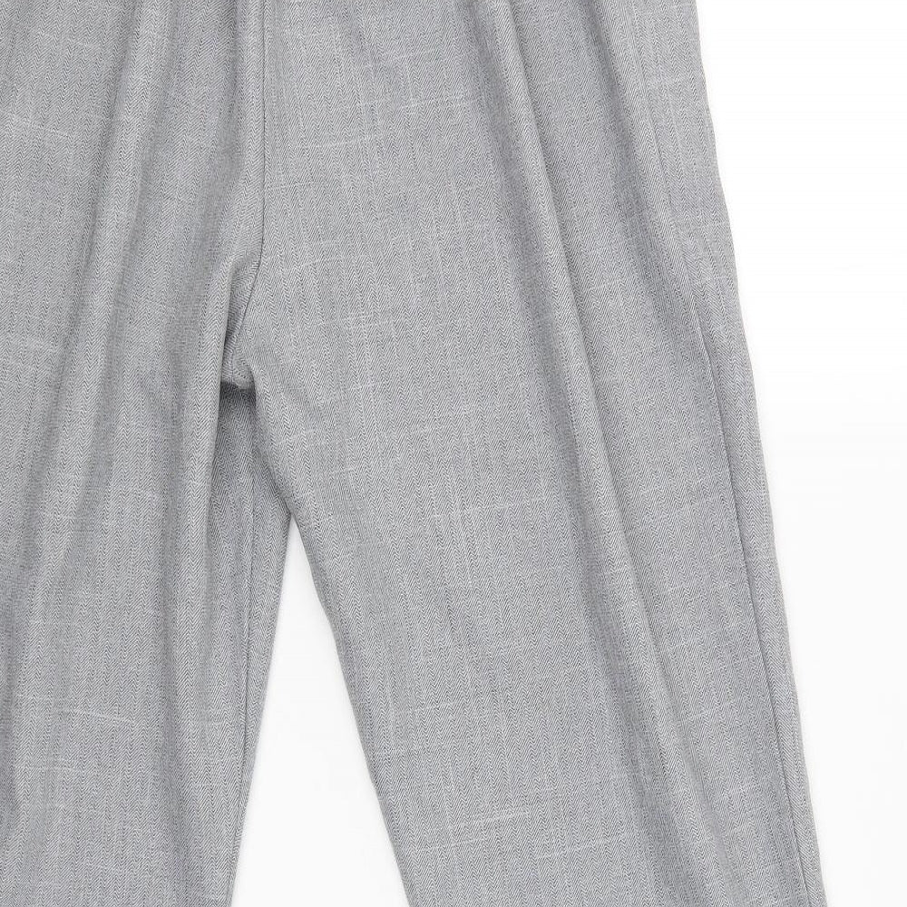 Preworn Womens Grey Trousers Size 20 L24 in