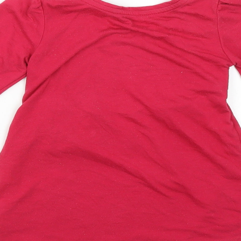 George Girls Red Fit & Flare Size 2-3 Years