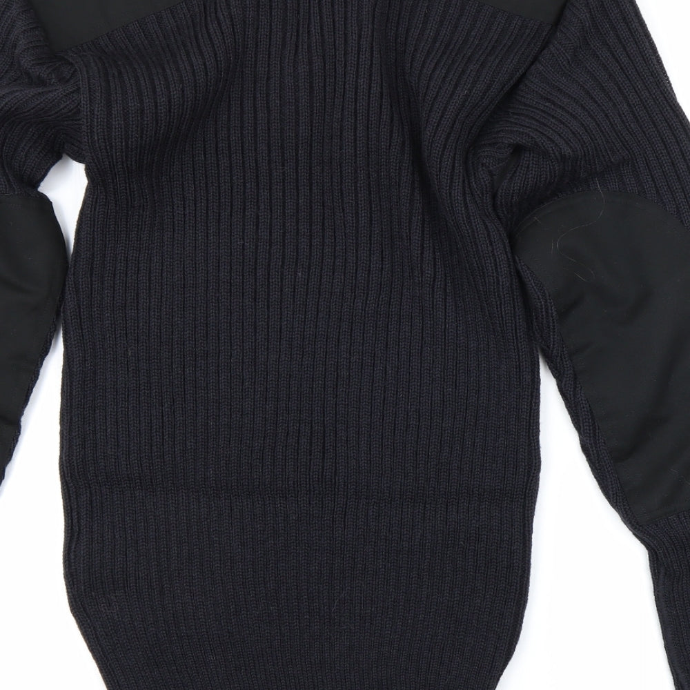 Preworn Womens Black Pullover Jumper Size M