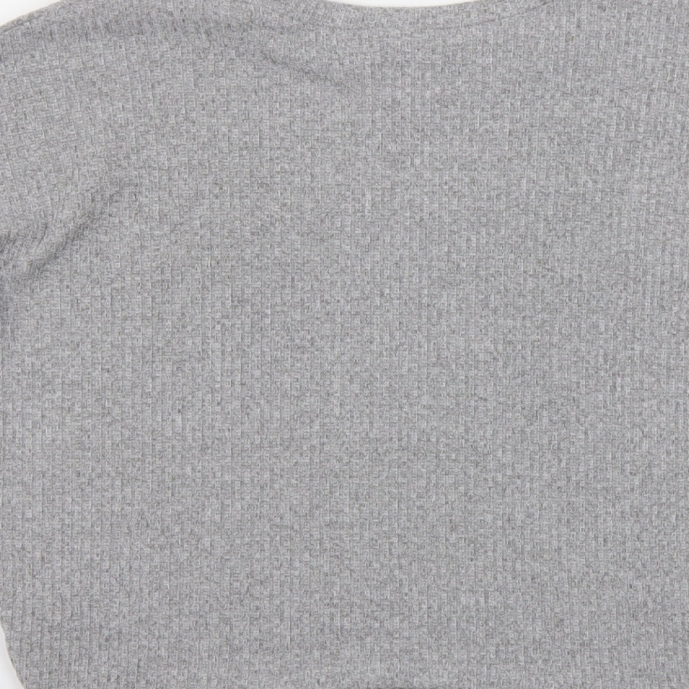 New Look Girls Grey Tunic T-Shirt Size 12-13 Years