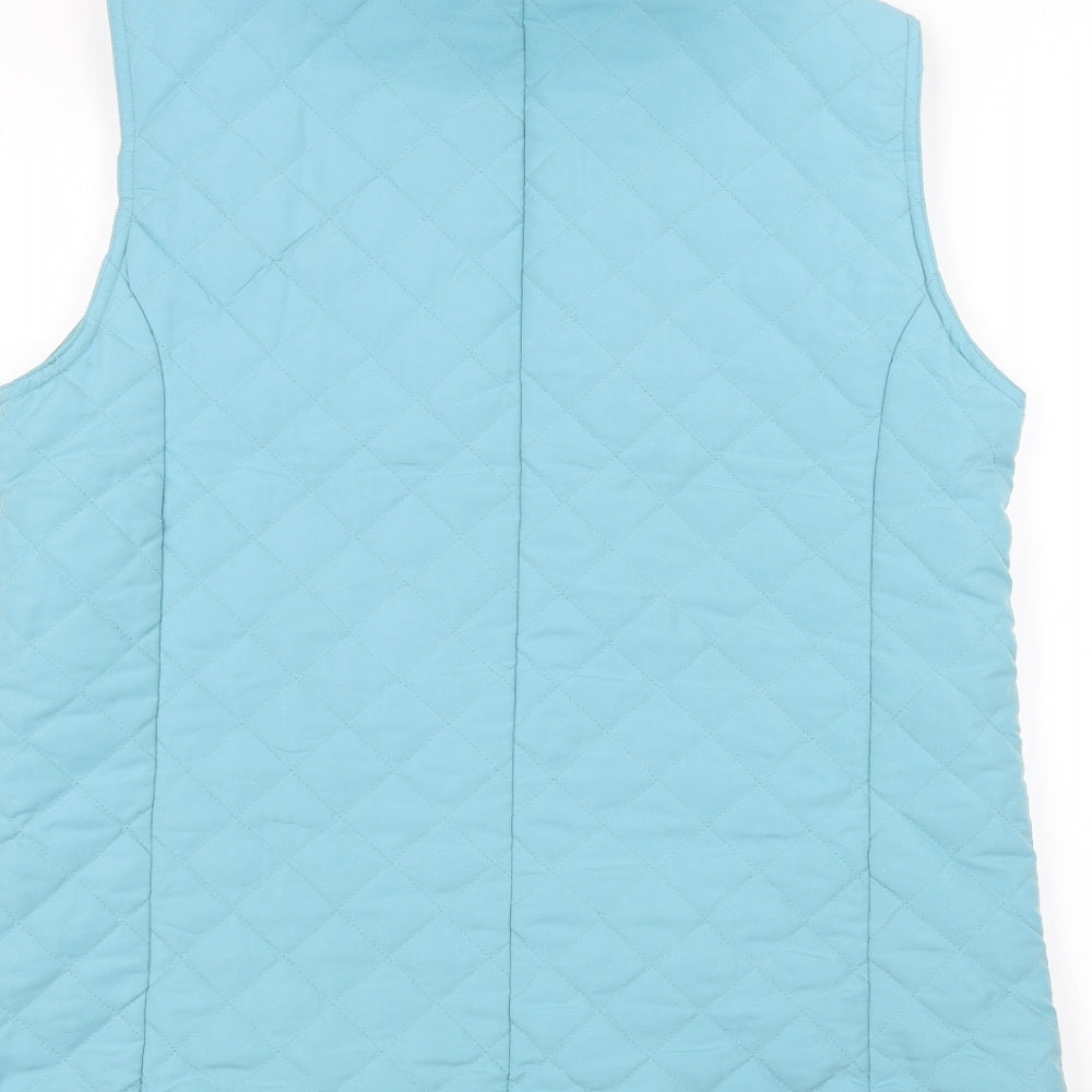 YS Collection Womens Blue Jacket Size 16