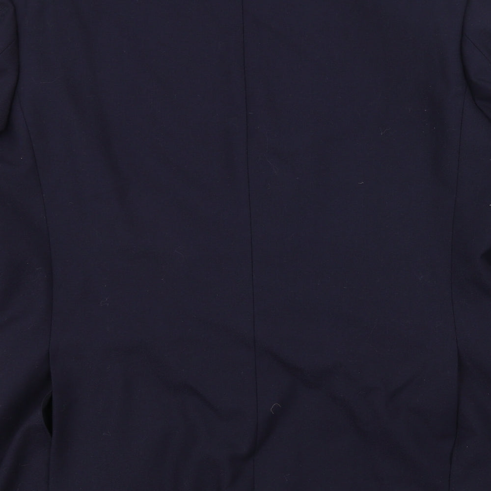 James Barry Mens Blue Jacket Suit Jacket Size 42