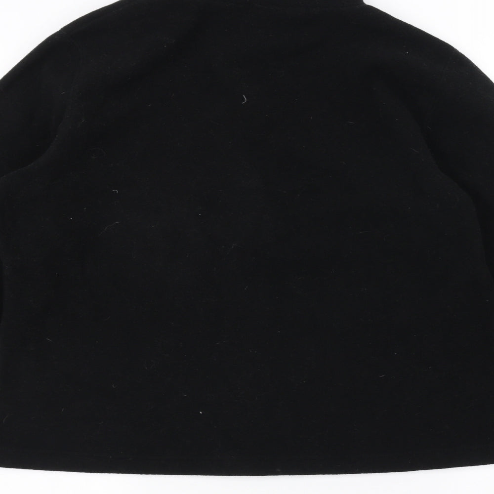 Preworn Womens Black Jacket Size 16