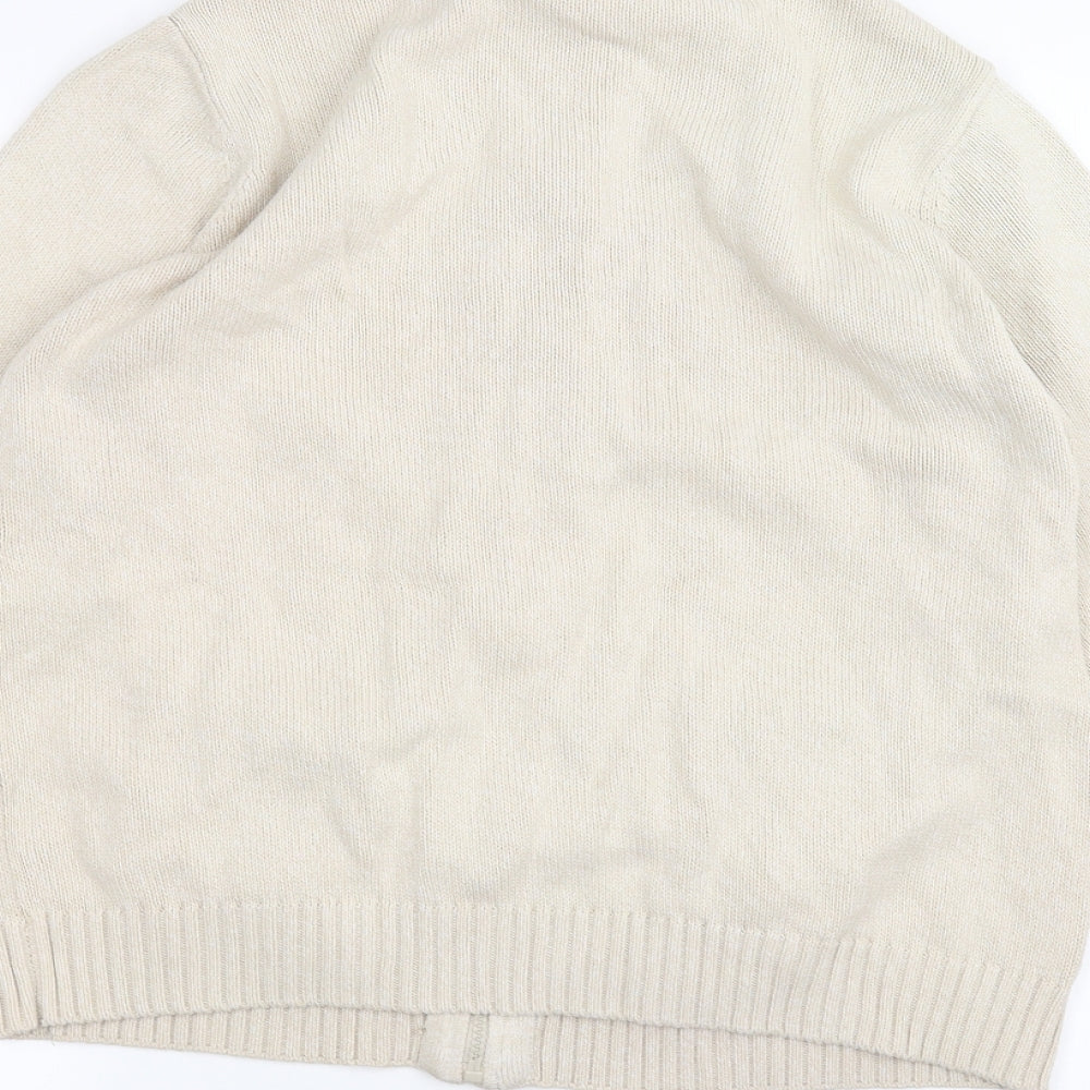 ISLE Womens White Jacket Size L
