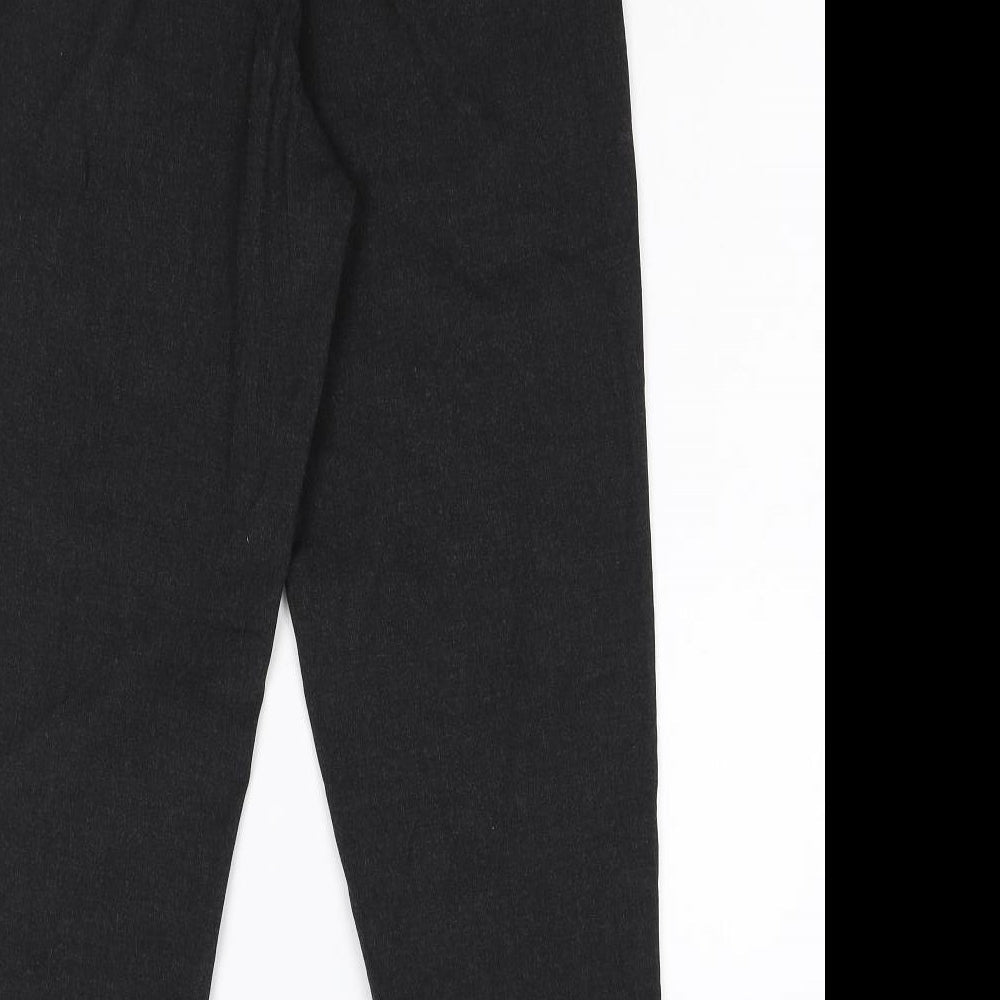 H&M Womens Black Flannel Trousers Size 36 L26 in