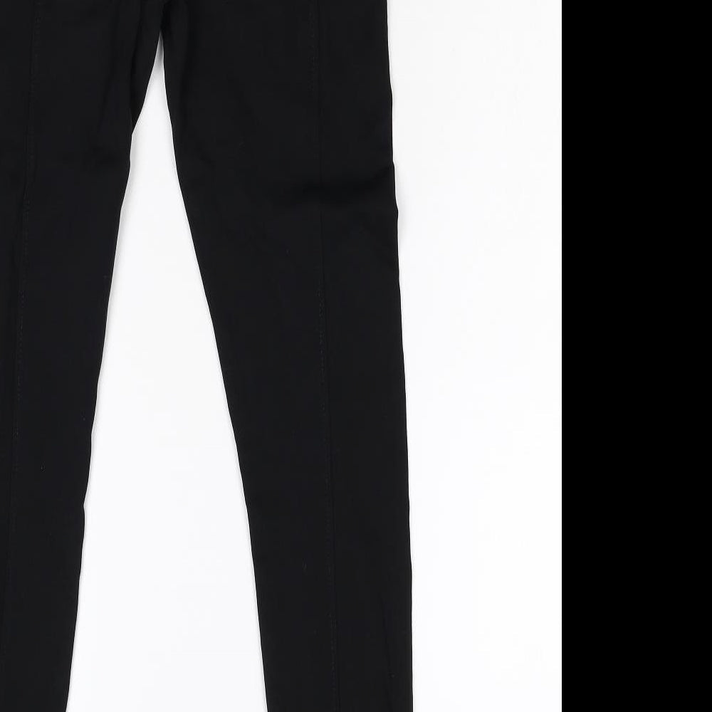 Lexxury Womens Black Carrot Leggings Size M L28 in