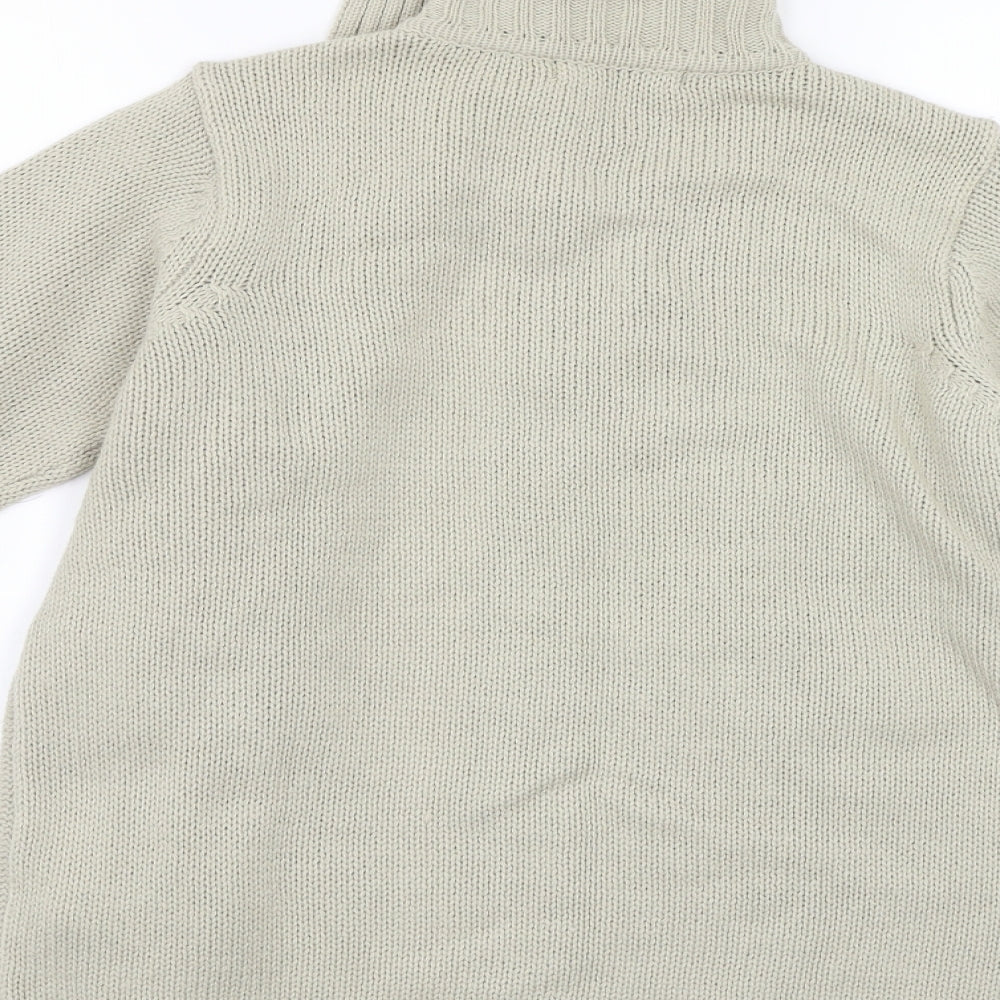 Bonmarché Womens Beige Knit Cardigan Jumper Size S
