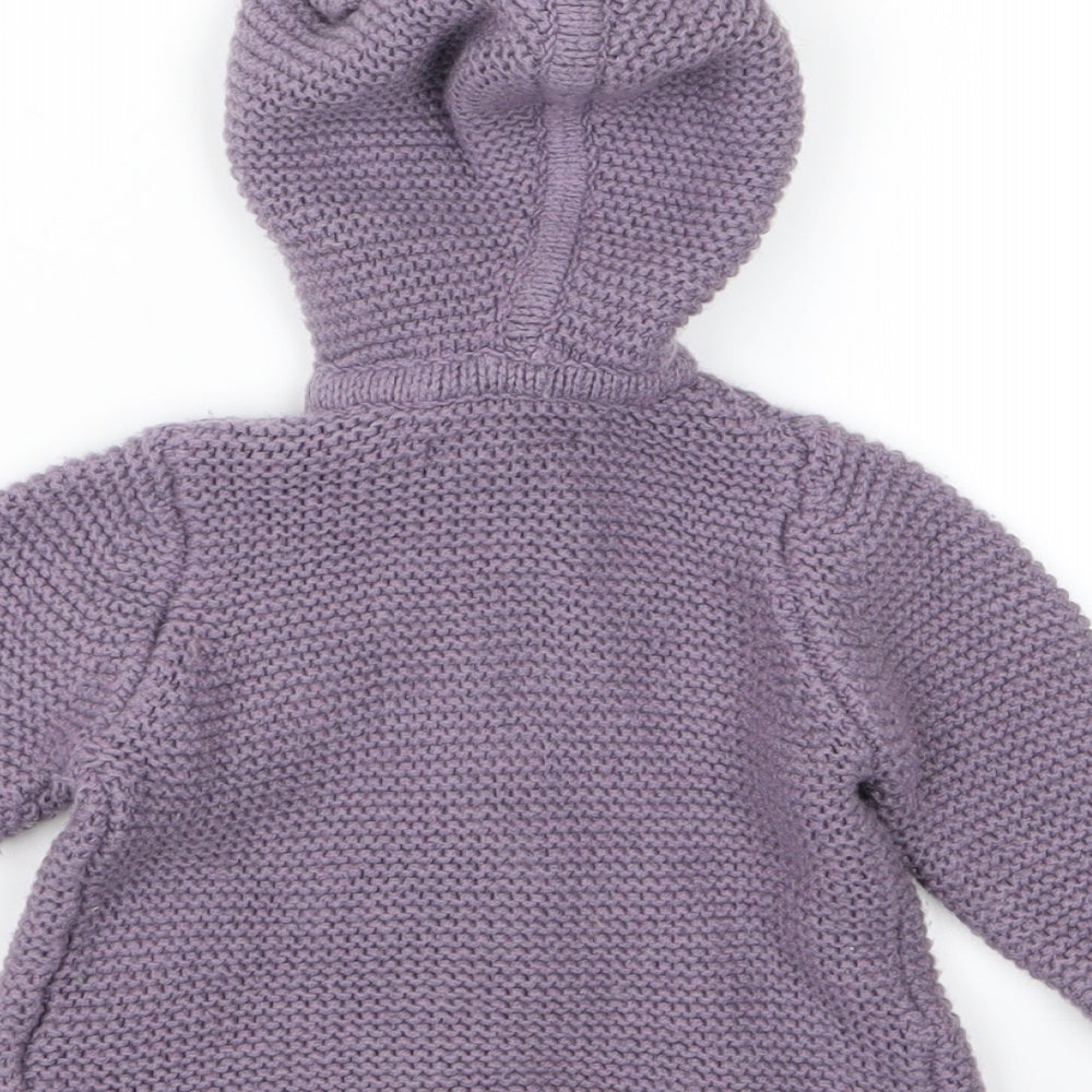 Preworn Baby Purple Jacket Size 3-6 Months