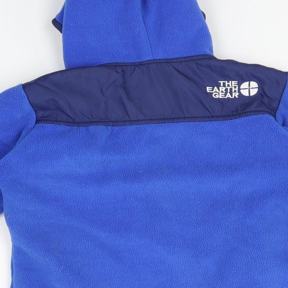 THE EARTH GEAR Boys Blue Basic Coat Coat Size 2 Years