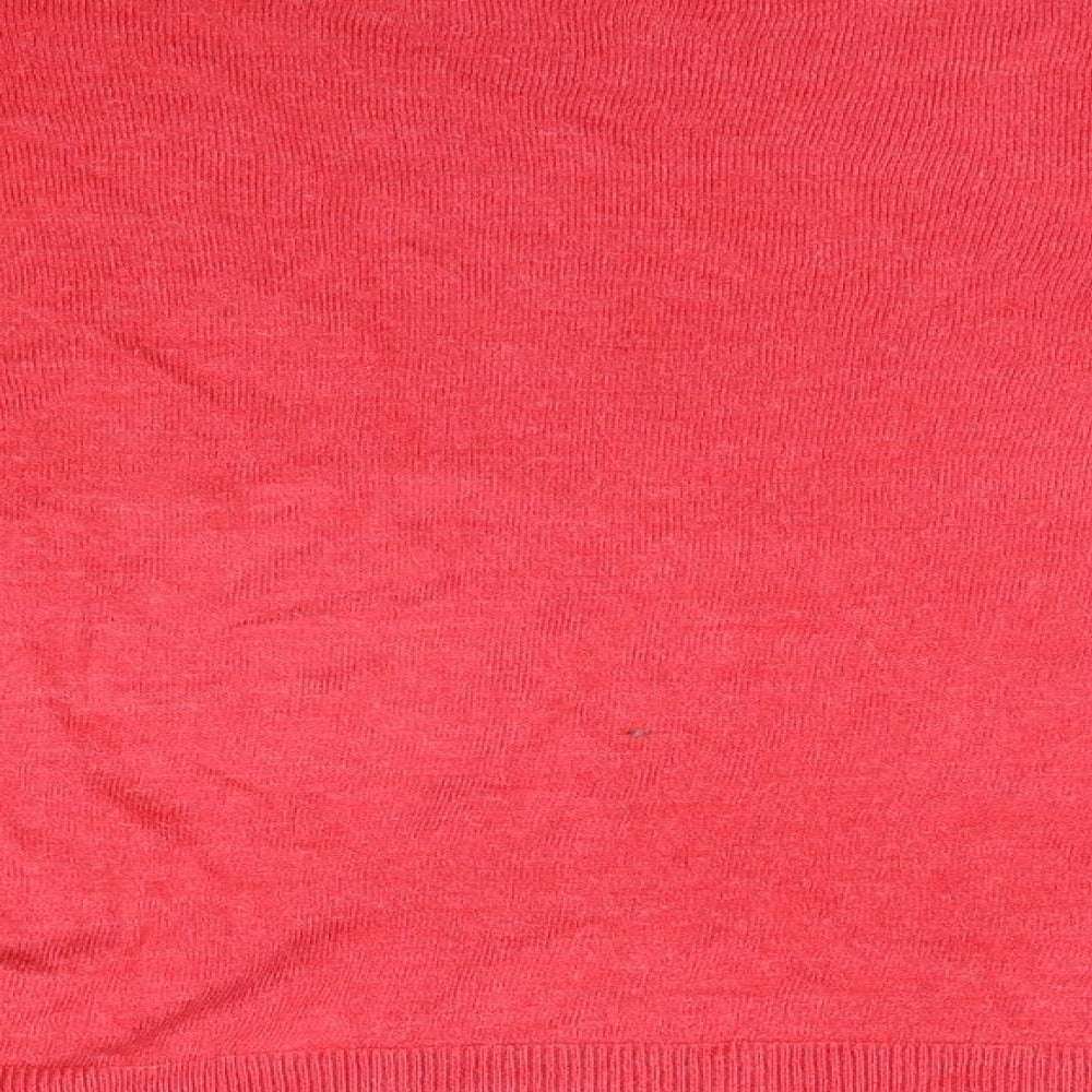 Dorothy Perkins Womens Red Pullover Jumper Size 14 - bows on sleeves