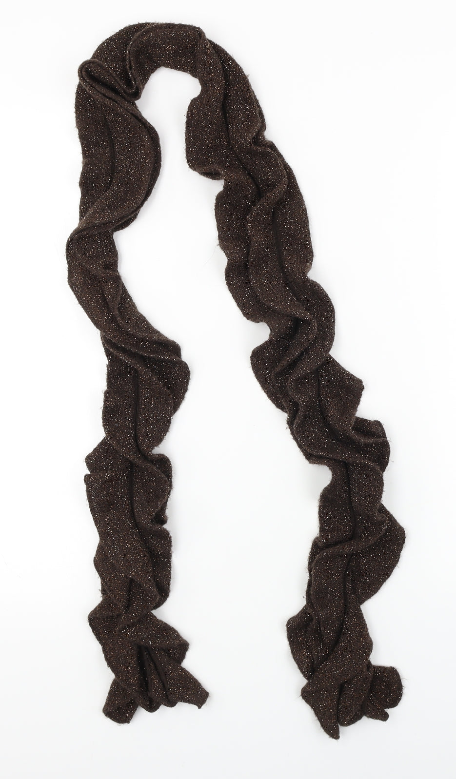 Preworn Womens Brown Scarf