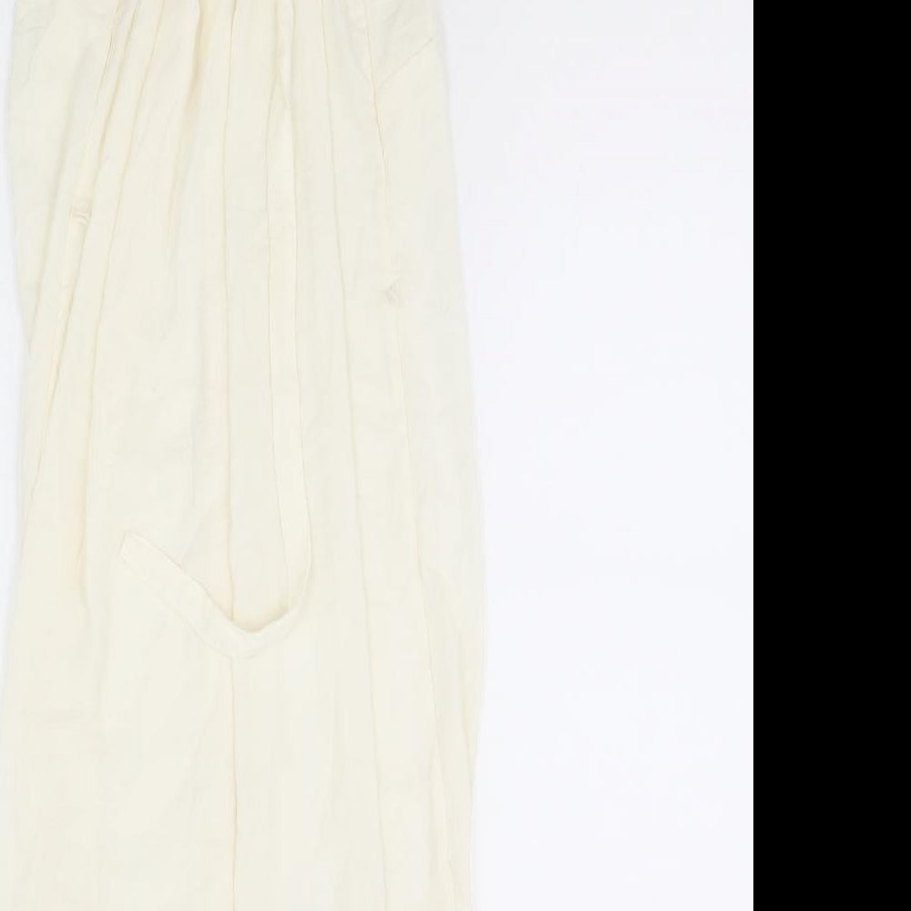 H&M Womens White T-Shirt Dress Size 10