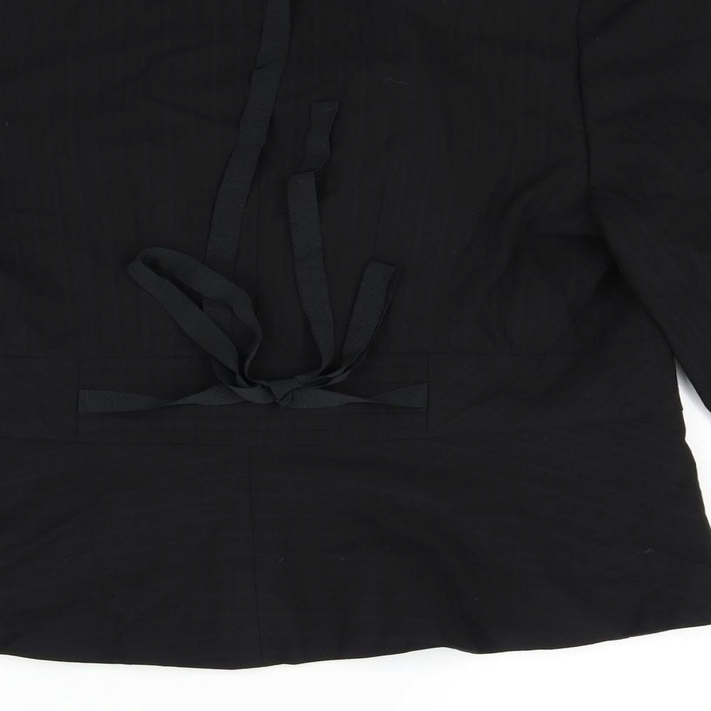 Limited Collection Womens Black Jacket Blazer Size 16