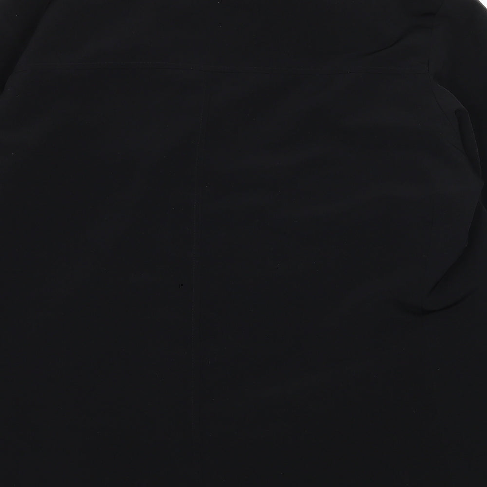 NuAge Womens Black Jacket Coat Size 14