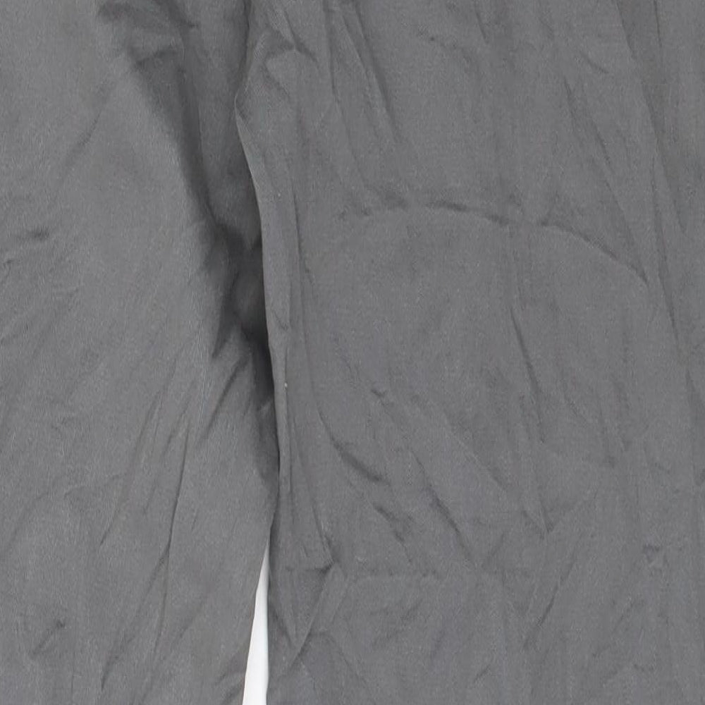 Up Fashion Womens Grey Trousers Size 30 in L29 in