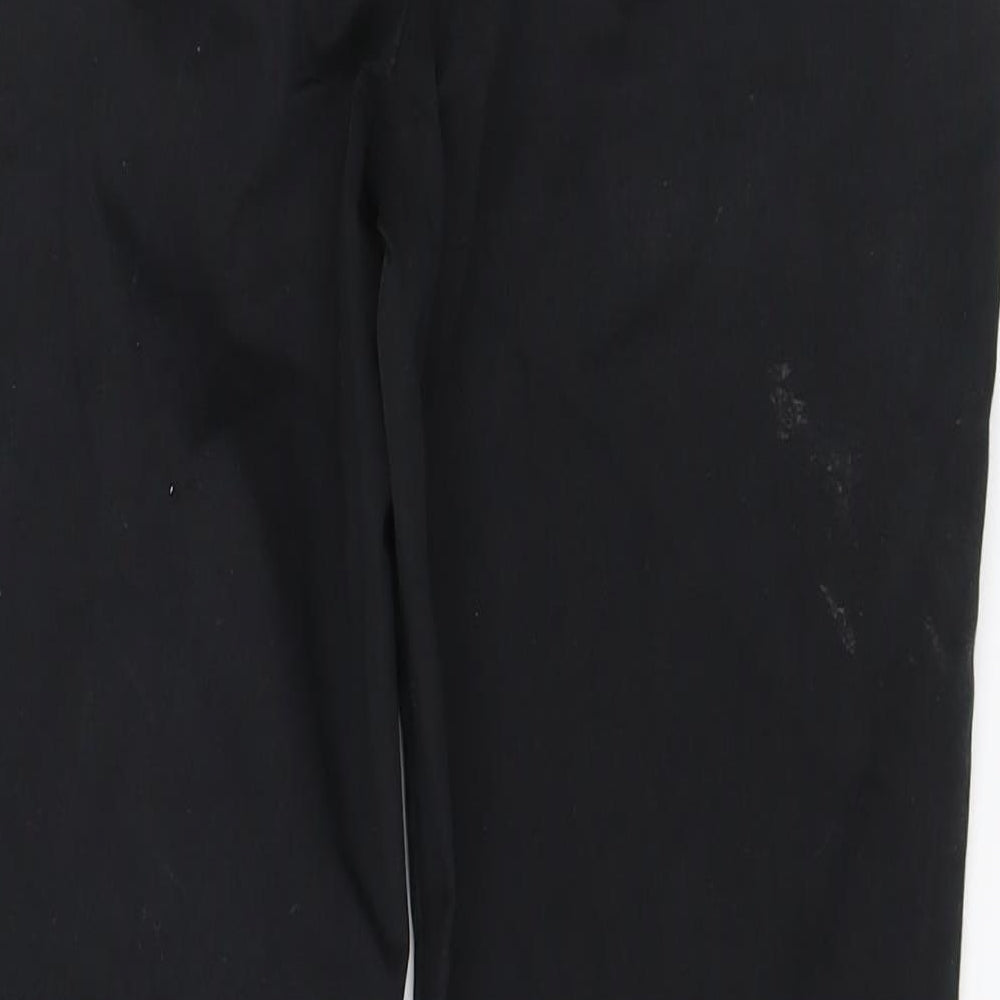 Mac Womens Black Trousers Size 30 in L24 in
