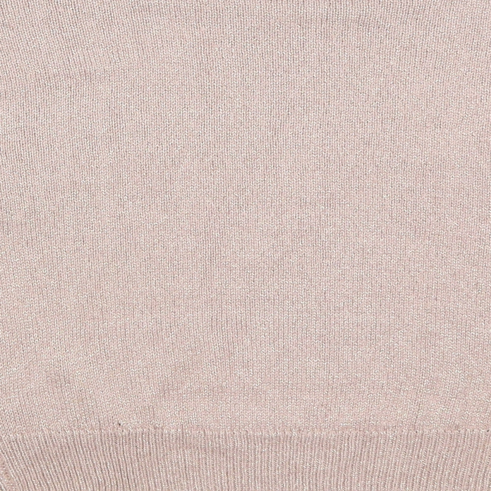 H&M Womens Pink Pullover Jumper Size S
