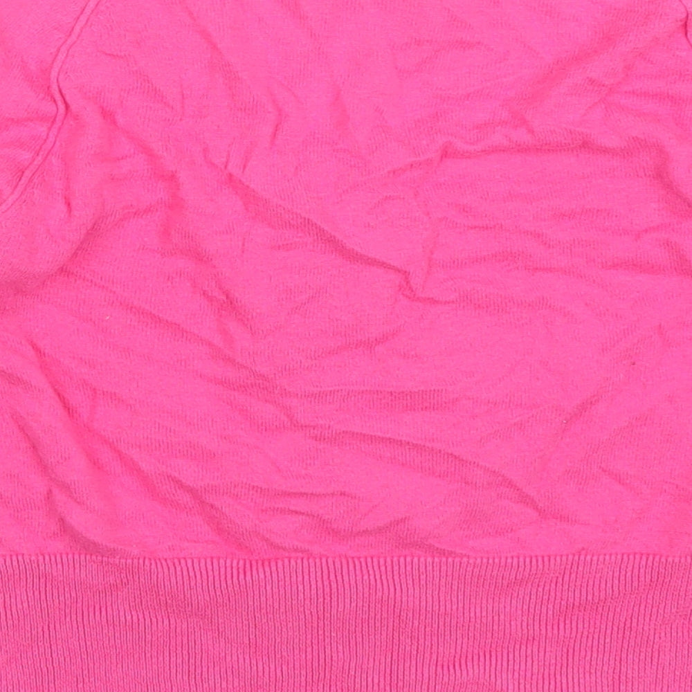Red Herrint Womens Pink Cardigan Jumper Size 10