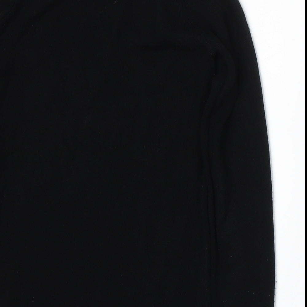 Evie Womens Black Pullover Jumper Size 6