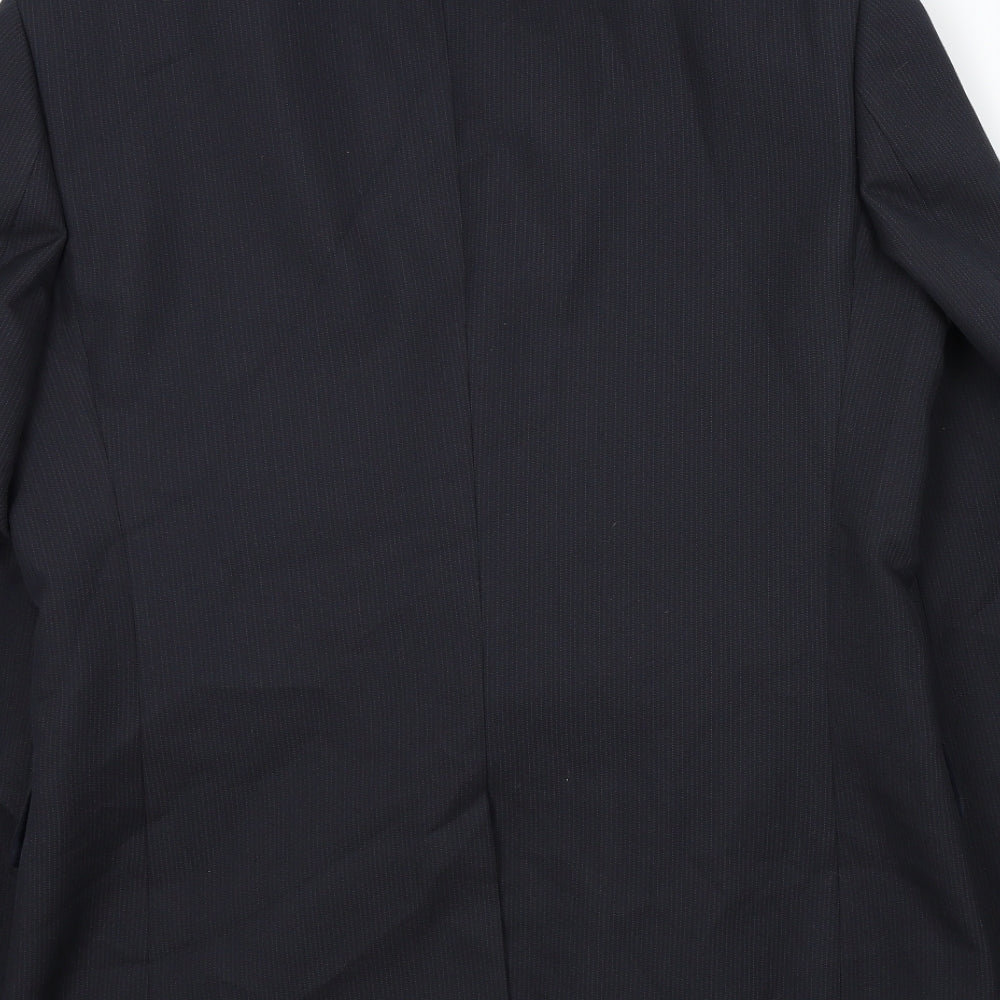 F&F Mens Blue Jacket Suit Trousers Size 40