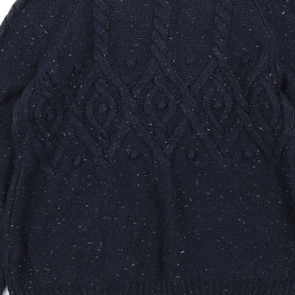 Papaya Womens Blue Pullover Jumper Size 8