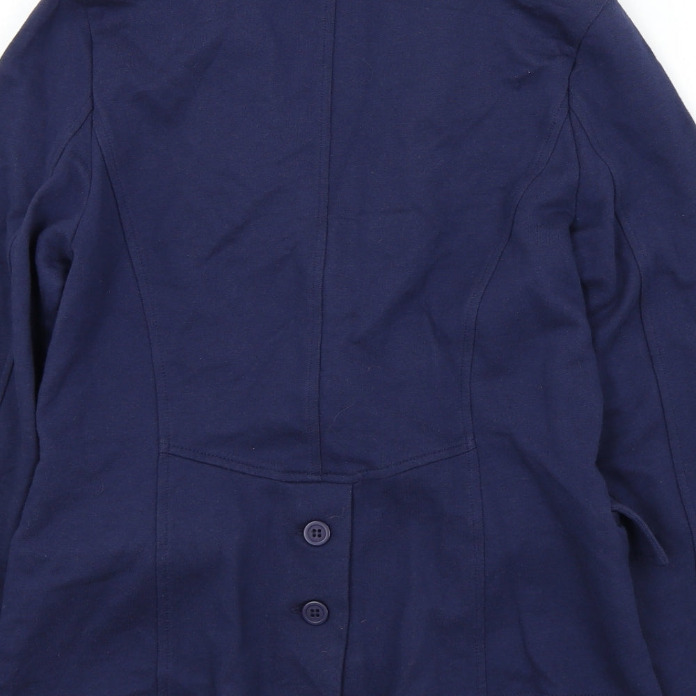 Together Womens Blue Jacket Size S