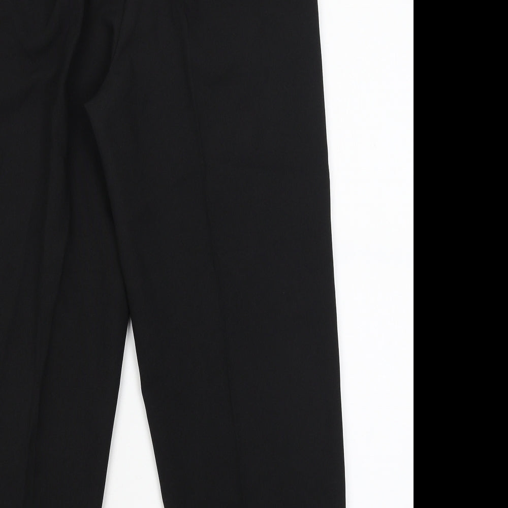 Bonmarché Womens Black Trousers Size 10 L24.5 in