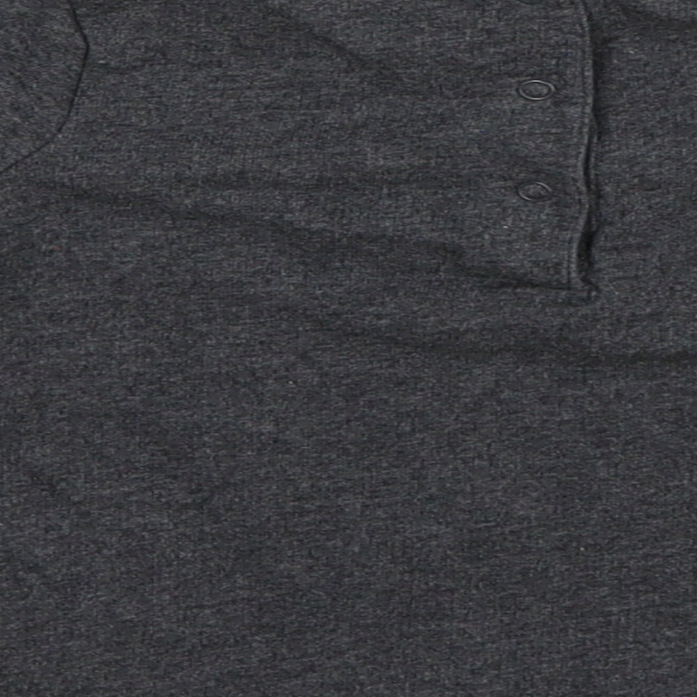 NEXT Baby Grey Basic Blouse Size 9-12 Months