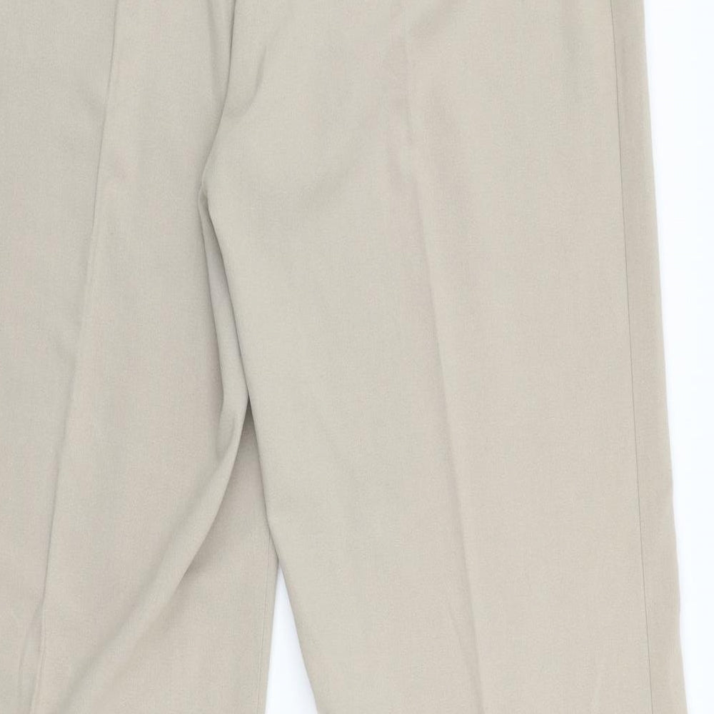Alexara Womens Beige Trousers Size 18 L31 in