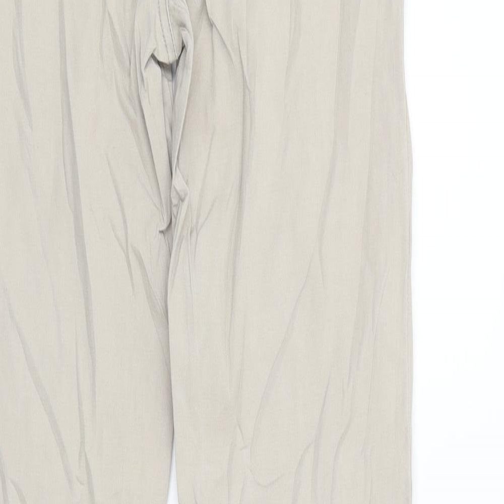 B. Young Womens Beige Denim Skinny Jeans Size 36 L32 in
