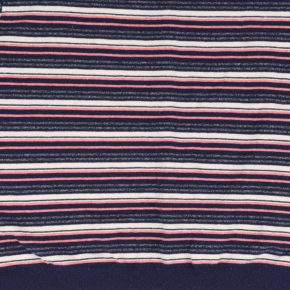 Primark Womens Multicoloured Striped Knit Pullover Jumper Size 12