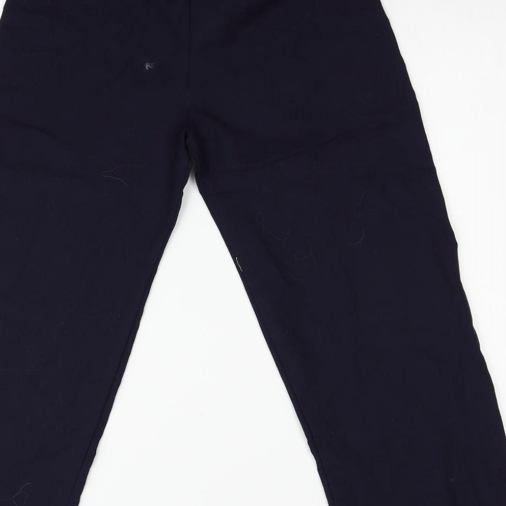 Preworn Womens Blue Trousers Size 8 L25 in