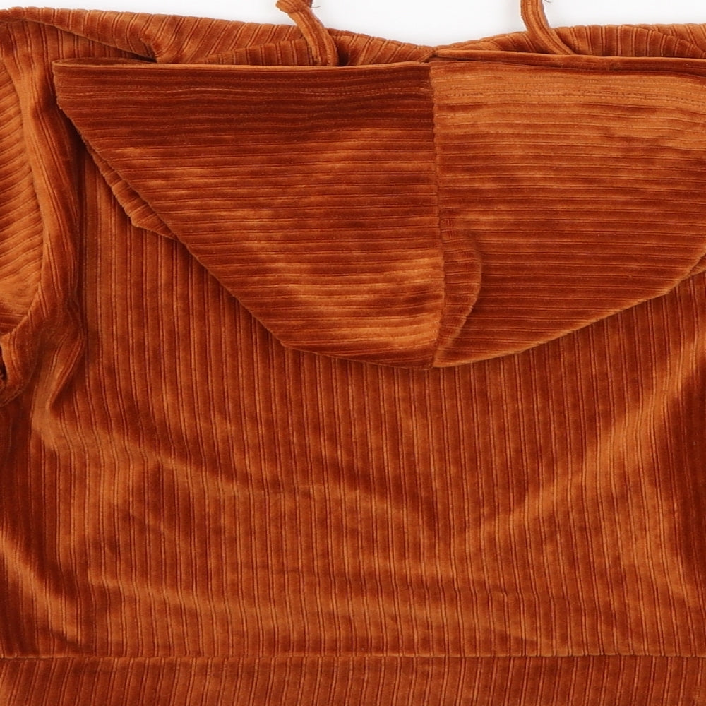 Candy Couture Womens Brown Pullover Jumper Size 12