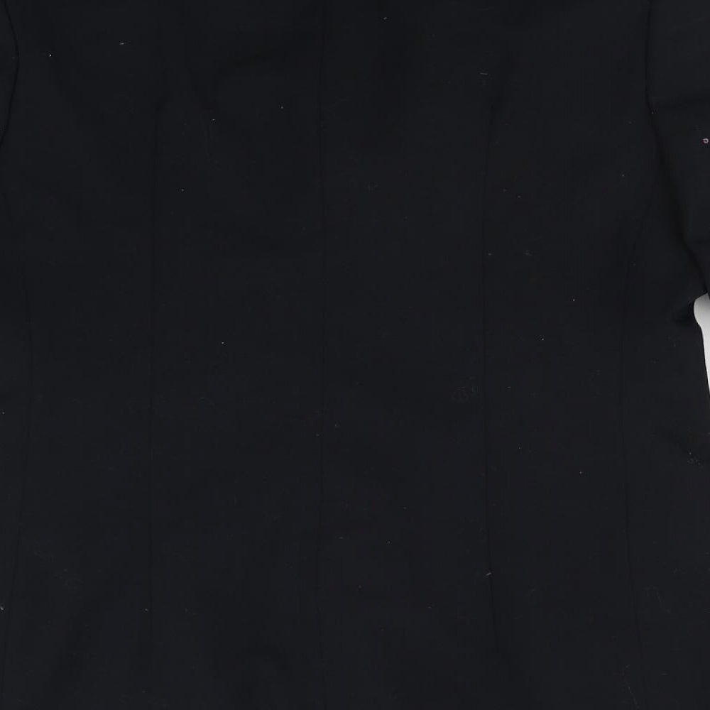 Allders Womens Black Jacket Blazer Size 12