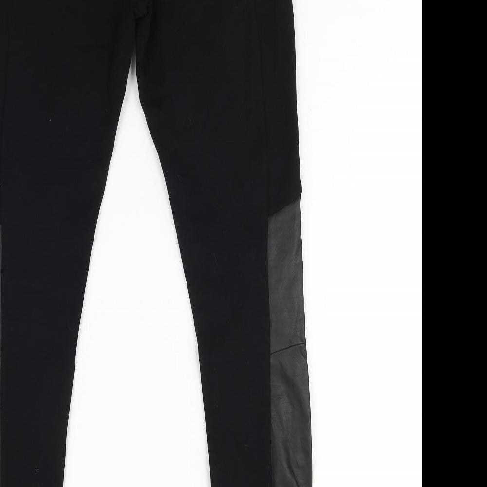 Preacher Womens Black Jegging Leggings Size S