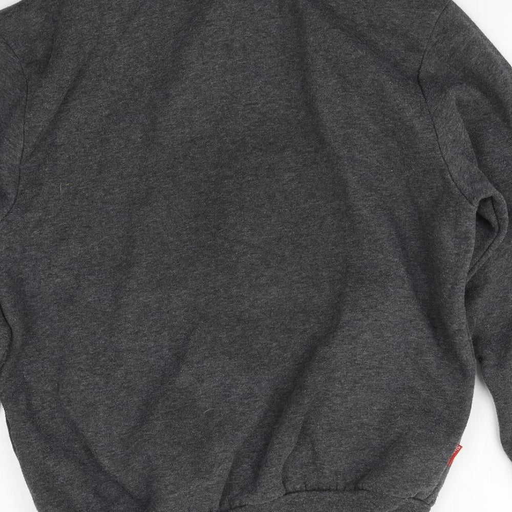 Slazenger Boys Grey Full Zip Jumper Size 13 Years