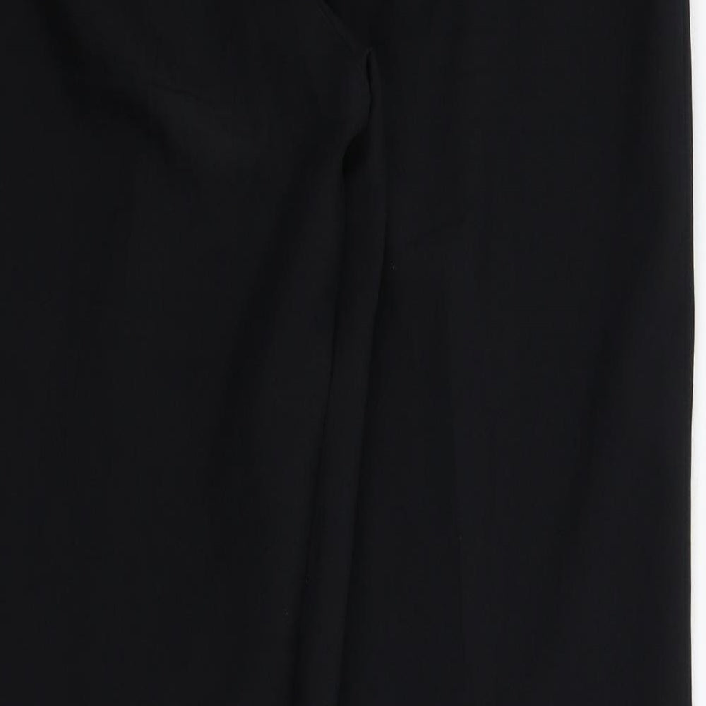 Papaya Womens Black Dress Pants Trousers Size 12 L30 in