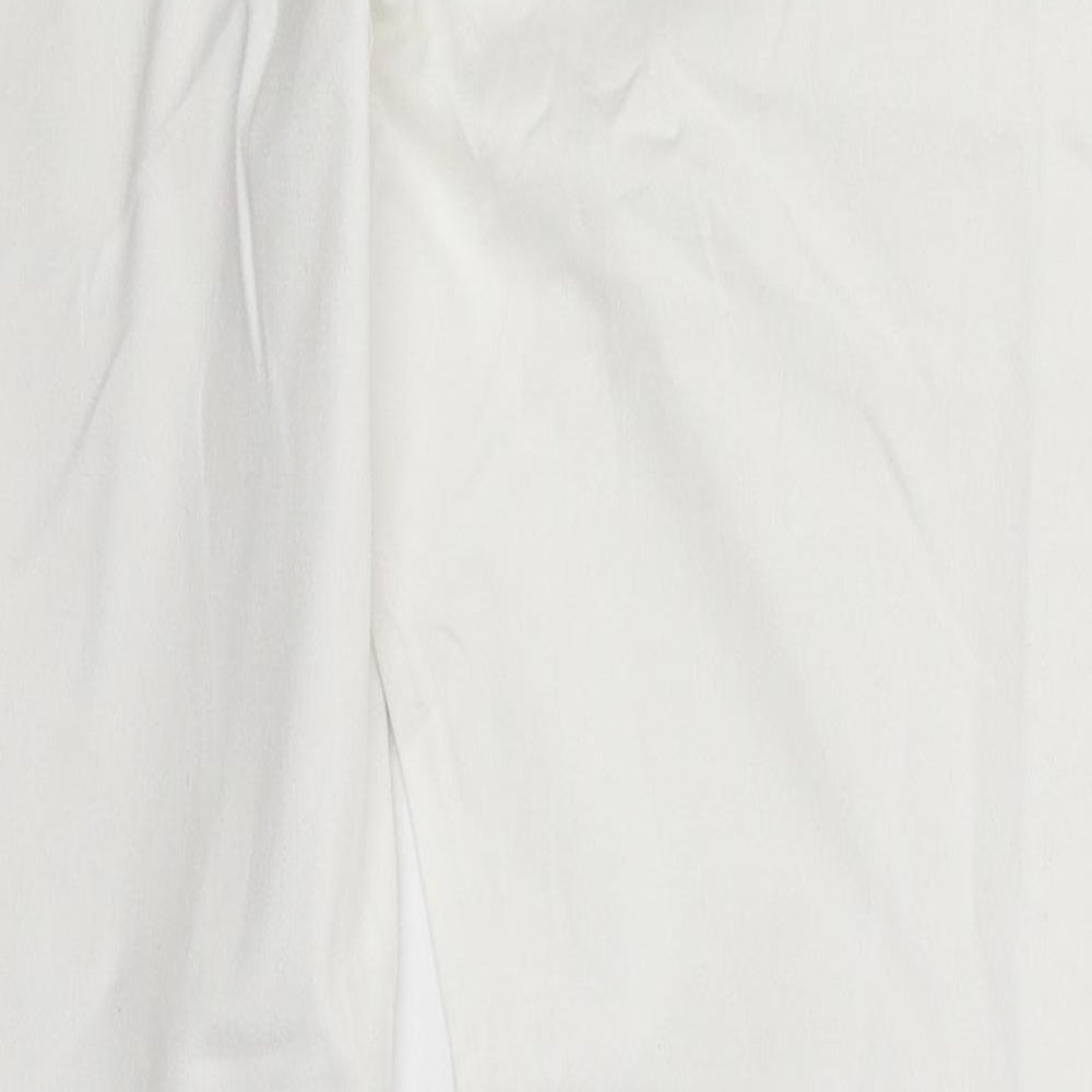 Principles Womens White Denim Skinny Jeans Size 10 L28 in