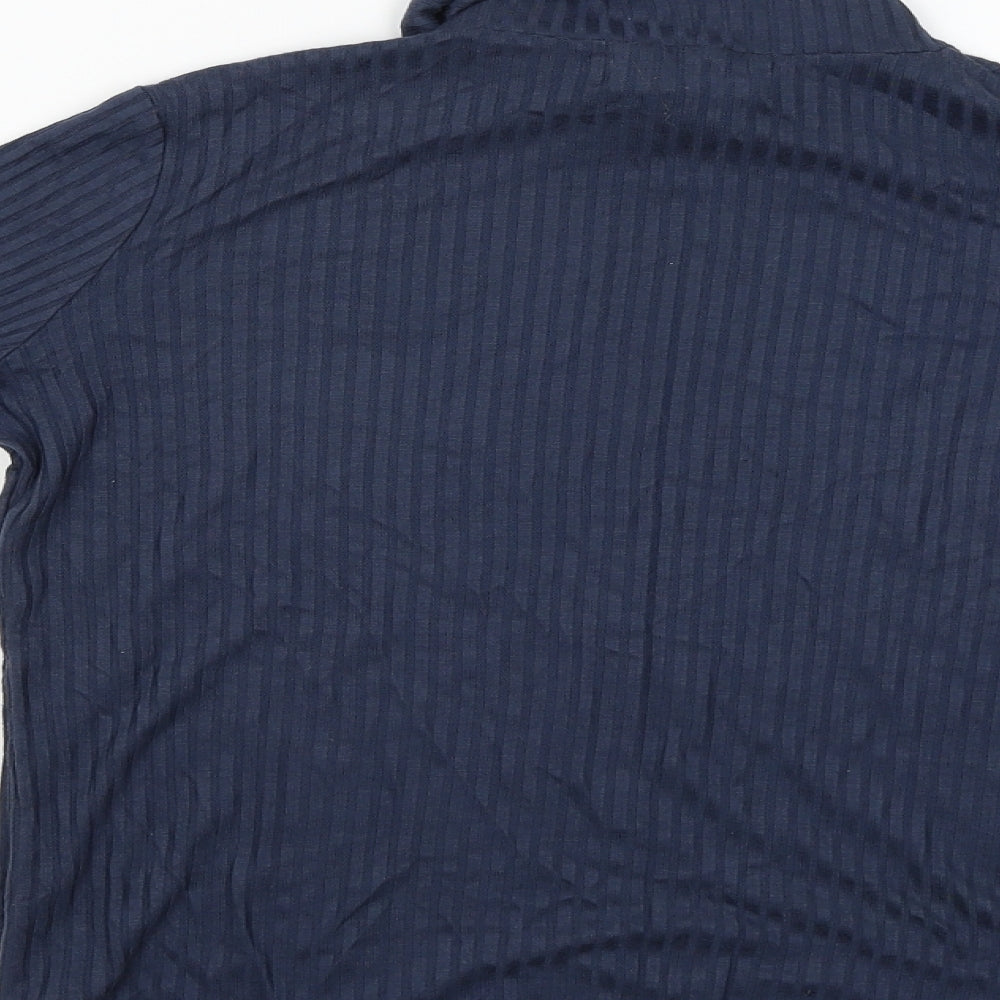 NEXT Womens Blue Basic Blouse Size 10