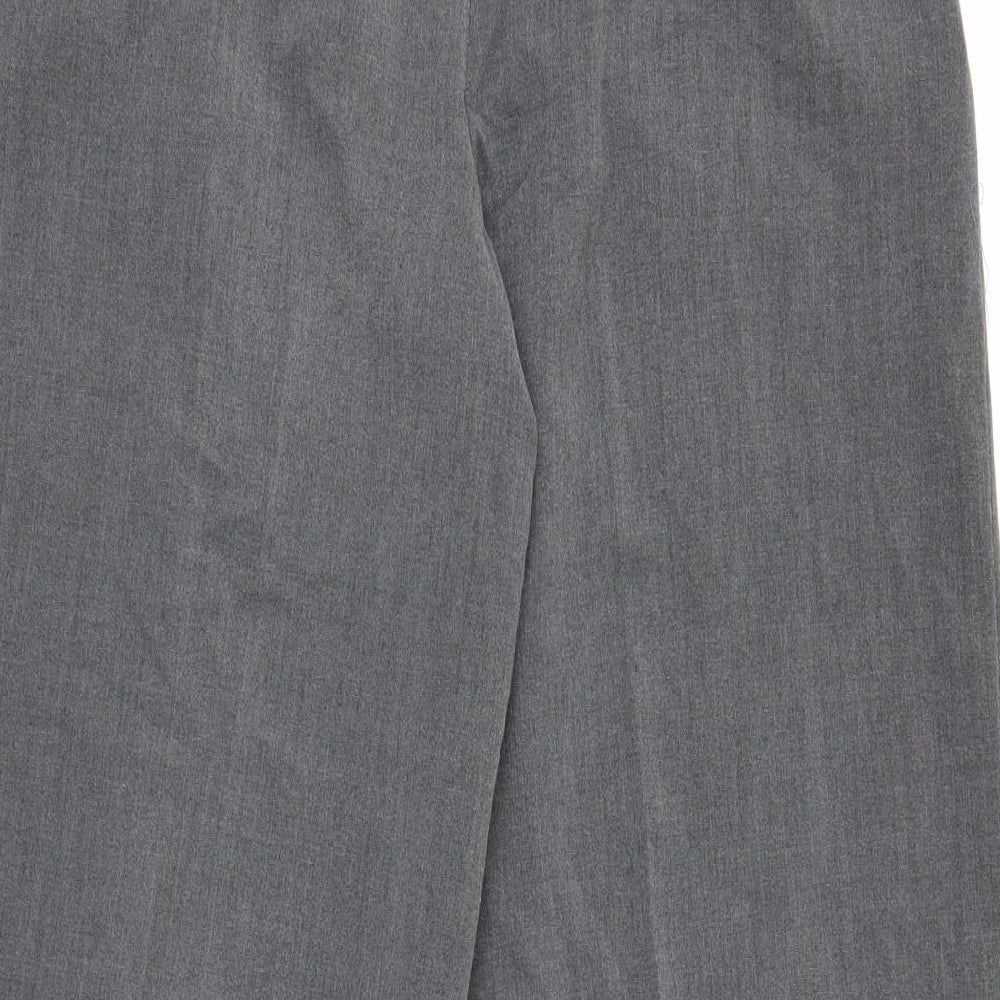 simple be Womens Brown Trousers Size 14 L27 in