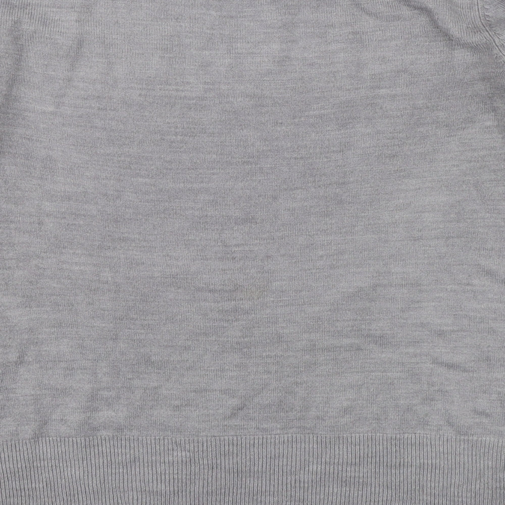 Debenhams Womens Grey Pullover Jumper Size 10