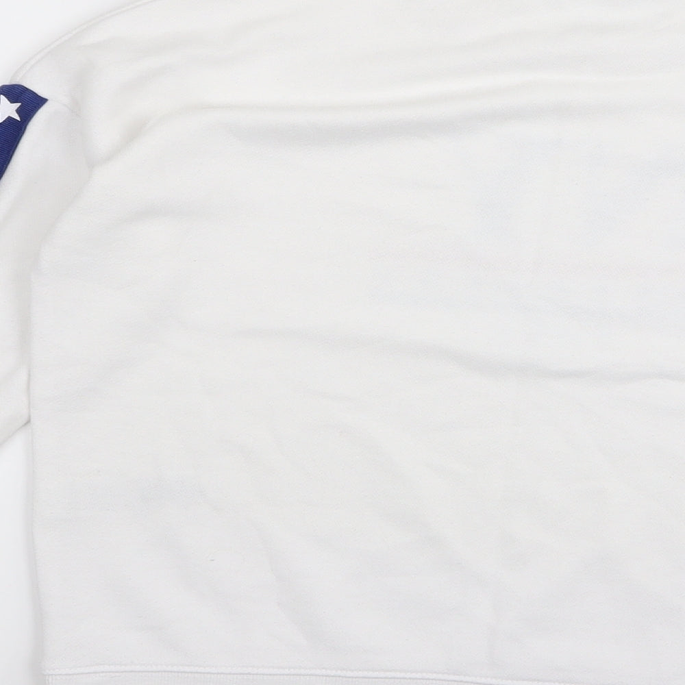 New Look Womens White Pullover Jumper Size 8