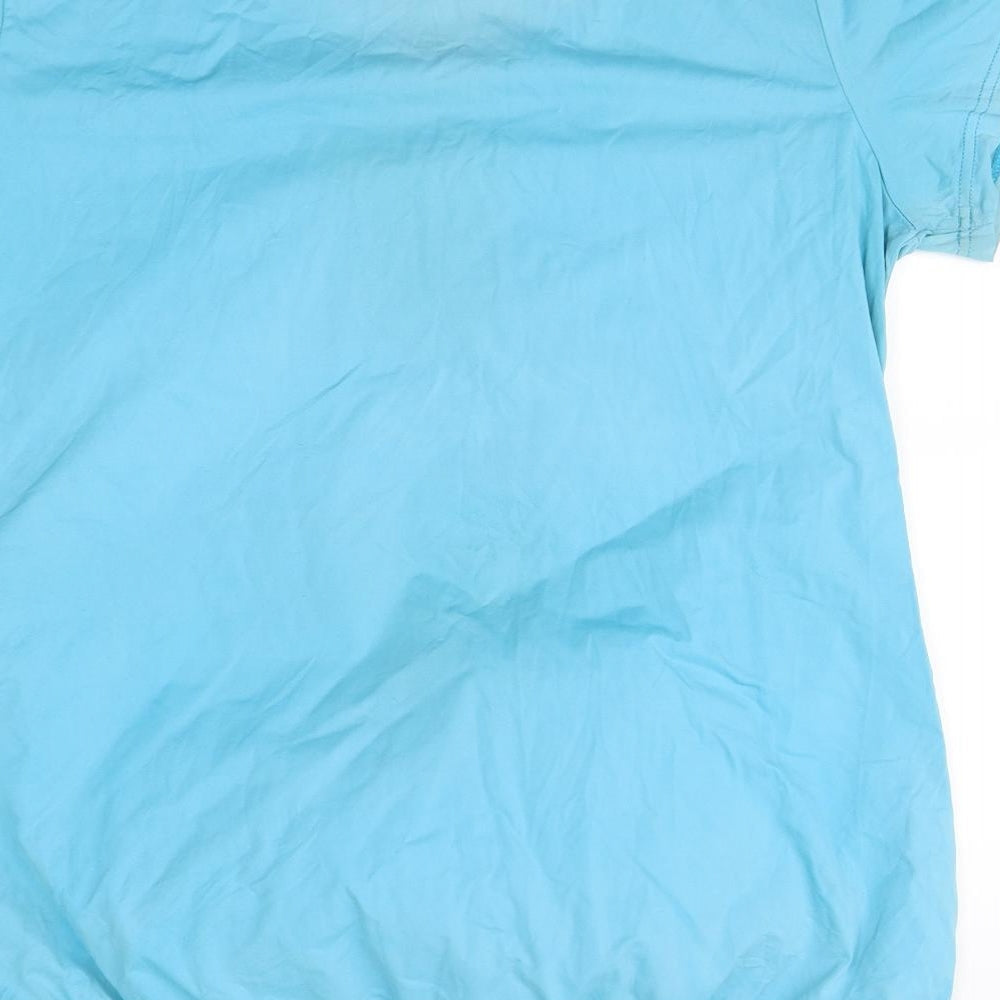 pure lime Womens Blue Basic T-Shirt Size 20