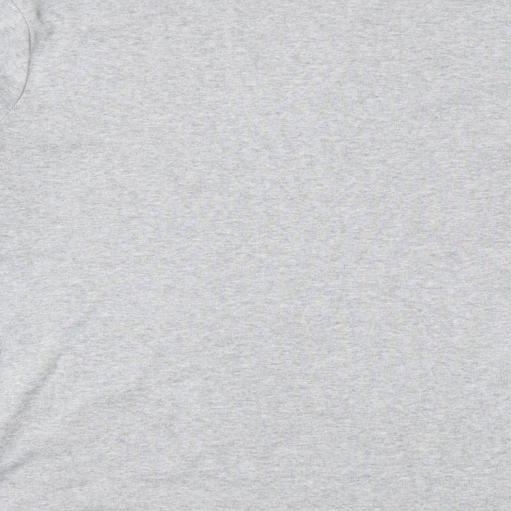 Viz a Viz Womens Grey Jersey Pullover Sweatshirt Size 14