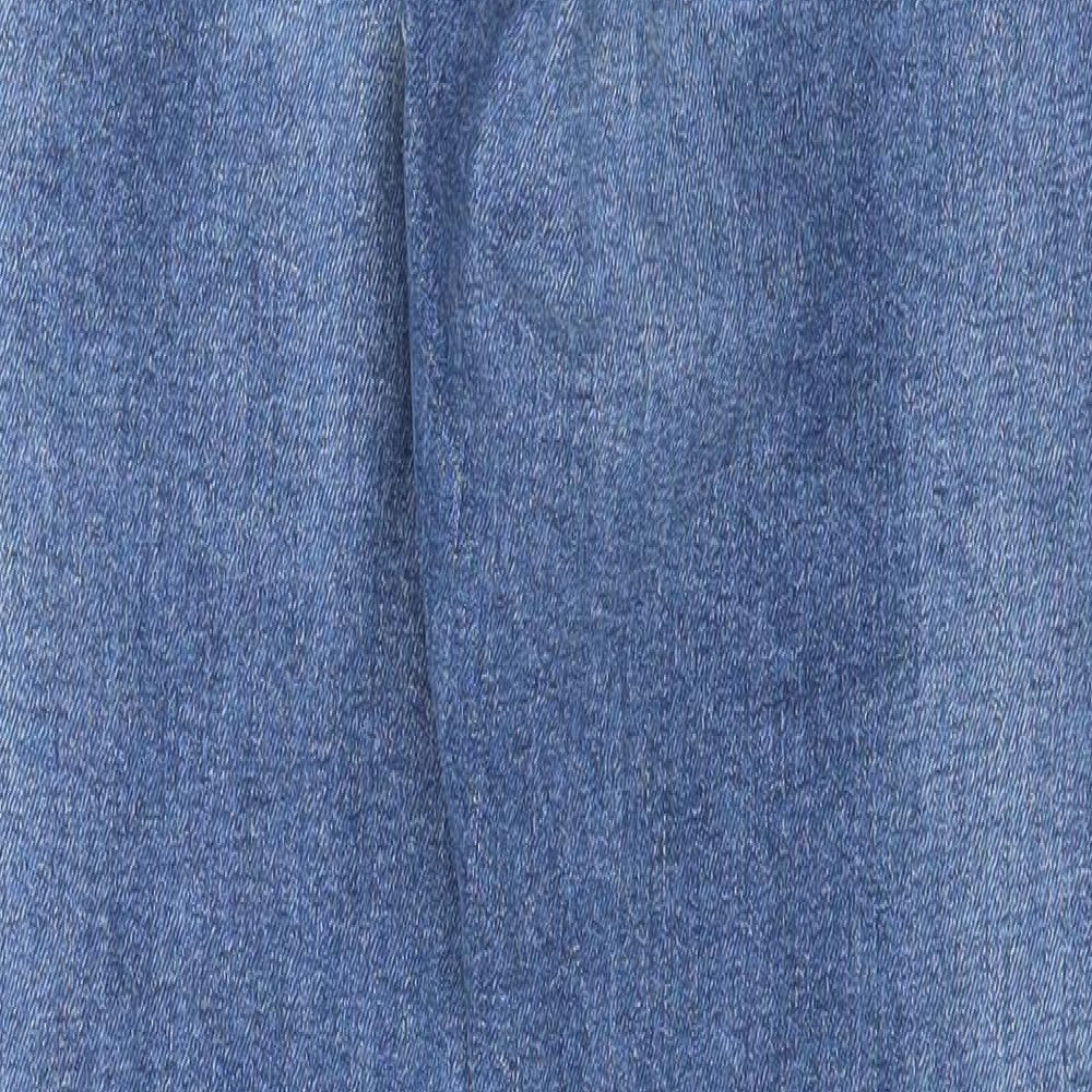 Denim & Co. Womens Blue Denim Skinny Jeans Size 8 L27 in